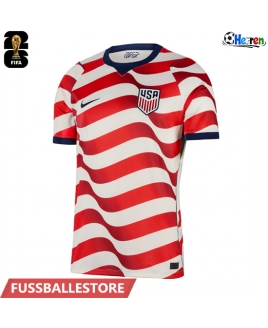 Günstige Vereinigte Staaten Heimtrikot WM 2026 Kurzarm